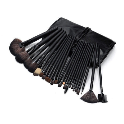 24 Logs Black Makeup Brush Set Brush Beauty Tools Make-up Makeup Brush Set