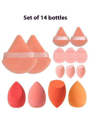 Soft And Delicate Triangle Powder Puff Dry And Wet Dual-use Oblique Cut Cosmetic Egg Beauty Blender