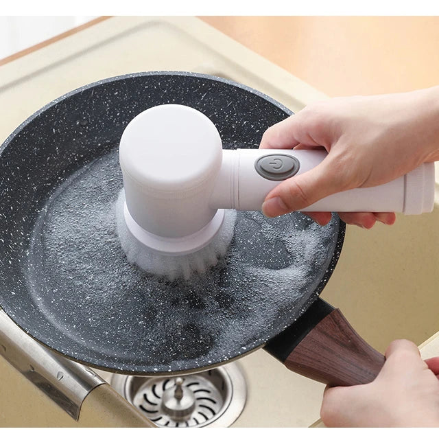 Helium Flash Cordless Spin Scrubber – Powerful Electric Cleaning Brush (3 Models Available)