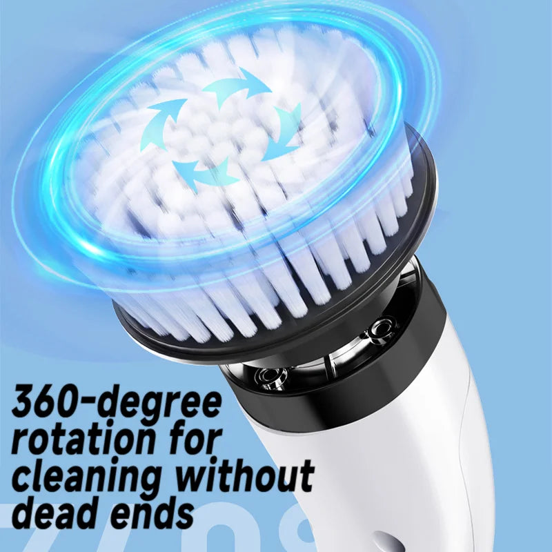 Helium Flash Cordless Spin Scrubber – Powerful Electric Cleaning Brush (3 Models Available)