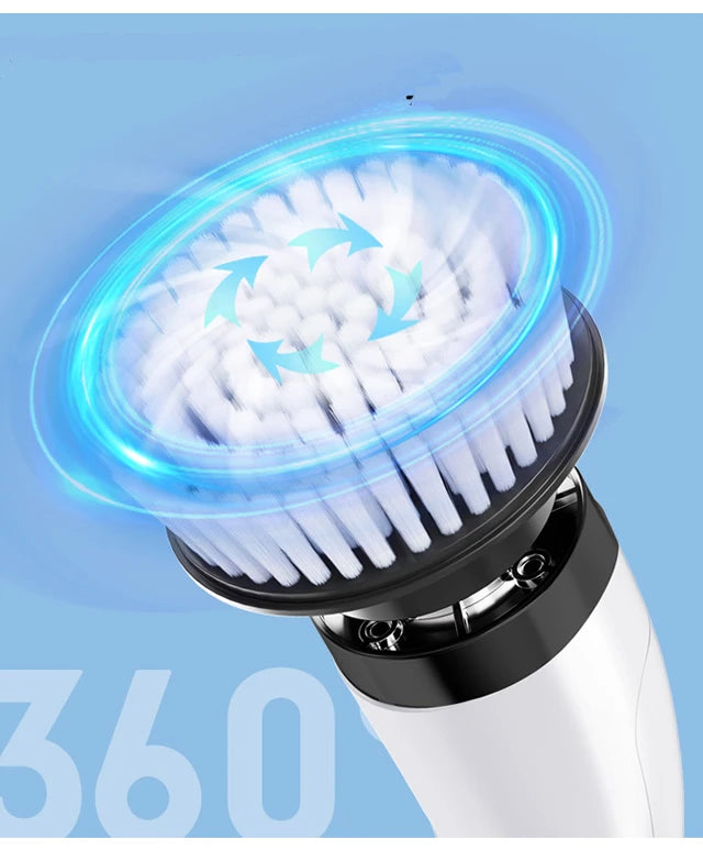 Helium Flash Cordless Spin Scrubber – Powerful Electric Cleaning Brush (3 Models Available)