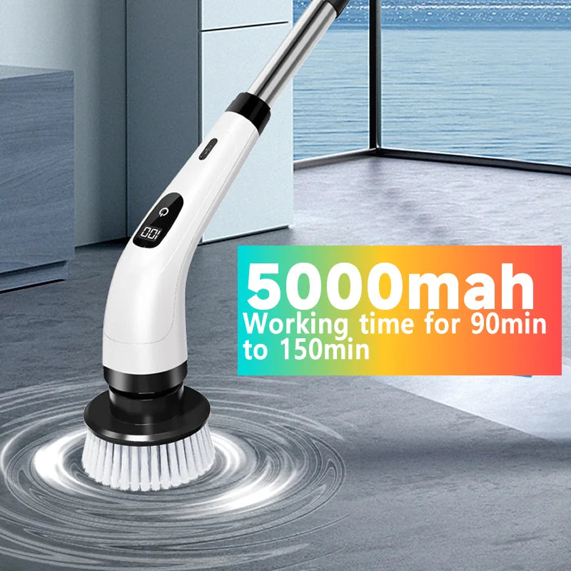 Helium Flash Cordless Spin Scrubber – Powerful Electric Cleaning Brush (3 Models Available)