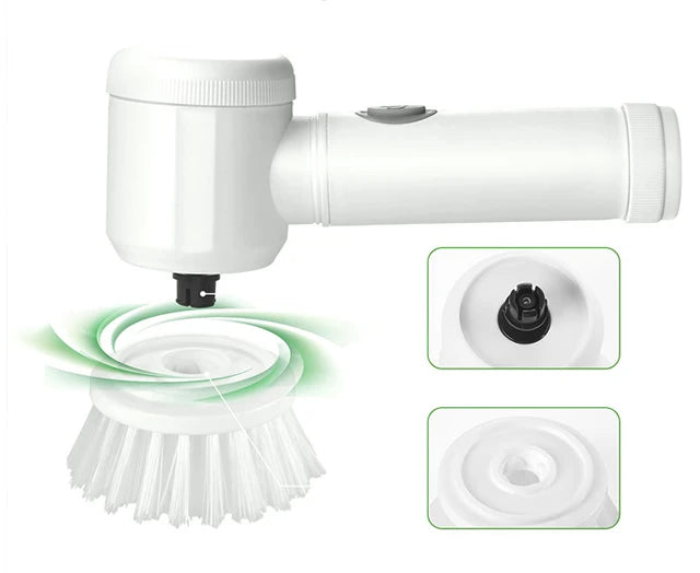 Helium Flash Cordless Spin Scrubber – Powerful Electric Cleaning Brush (3 Models Available)