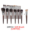 Natural Makeup Brushes Set Eyeshadow Make Up Brush Goat