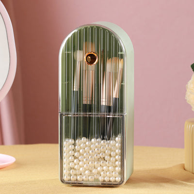 Beauty Brush Dustproof Cosmetic Storage Box Brush Holder